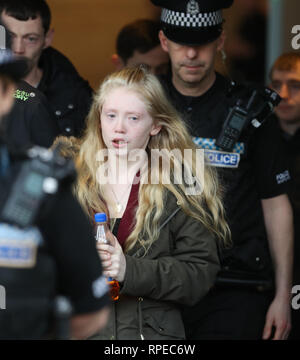 Georgina Lochrane at the High Court in Glasgow, where a teenager is on ...