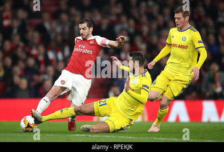 Arsenal's Henrikh Mkhitaryan Stock Photo - Alamy