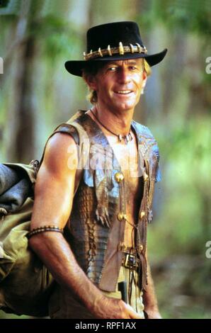 PAUL HOGAN, CROCODILE DUNDEE II, 1988 Stock Photo