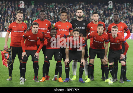 Diego Lainez of Real Betis during the UEFA Europa League match between Real  Betis and Ferencvaros TC played at Benito Villamarin Stadium on November  25, 2021 in Sevilla, Spain. (Photo by Antonio