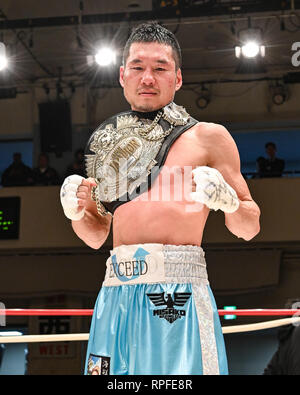 Tokyo, Japan. 14th Feb, 2019. Kenichi Horikawa (JPN) Boxing