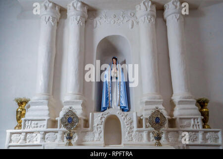 Templo Histórico La Purísima Concepción de Nuestra Señora de Caborca en Sonora  Mexico.  Antigua iglesia de Caborca Stock Photo