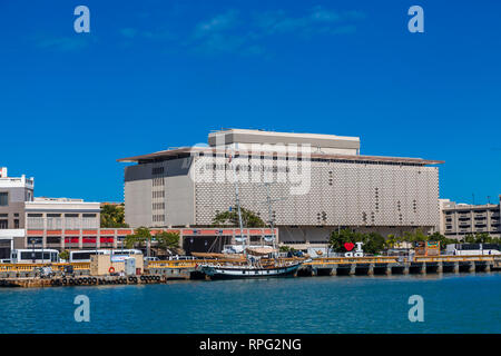 The old Department of Housing building in San Juan, Puerto Rico Stock Photo