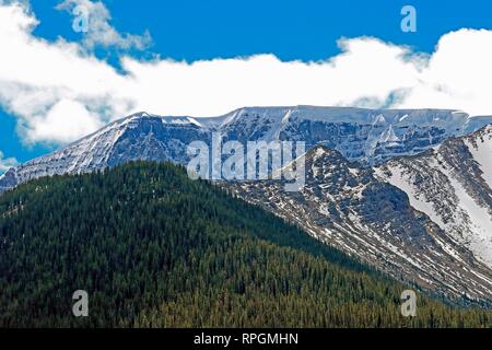 Columbia Icefields in Jasper National Park Canada Stock Photo