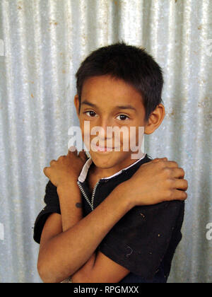 EL SALVADOR  Boy of San Francsico Javier Stock Photo