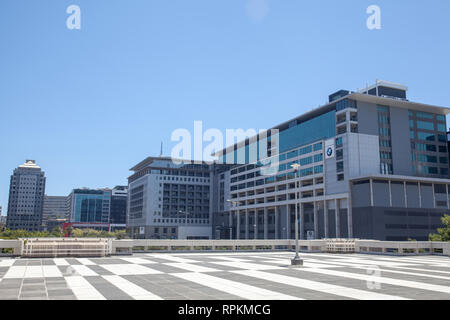 View of Hertzog Boulevard and Buildings in Cape Town, South Africa ...