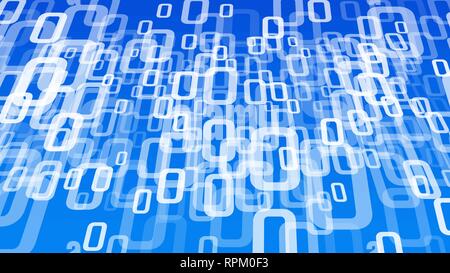 Programming software abstract backdrop, vector binary code numbers Stock Vector