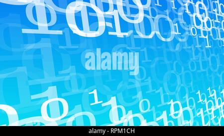 Computer software conception, digital technology abstract vector background Stock Vector