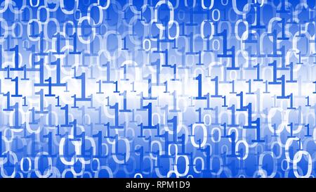 Cyber security technology, machine learning computer code vector concept Stock Vector
