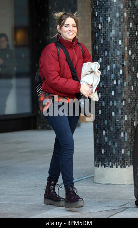 Emma Atkins outside ITV Studios  Featuring: Emma Atkins Where: London, United Kingdom When: 22 Jan 2019 Credit: Rocky/WENN.com Stock Photo