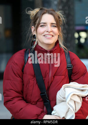 Emma Atkins outside ITV Studios  Featuring: Emma Atkins Where: London, United Kingdom When: 22 Jan 2019 Credit: Rocky/WENN.com Stock Photo