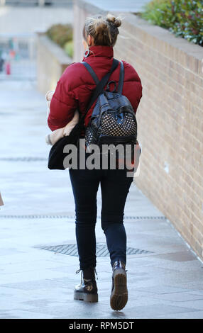 Emma Atkins outside ITV Studios  Featuring: Emma Atkins Where: London, United Kingdom When: 22 Jan 2019 Credit: Rocky/WENN.com Stock Photo