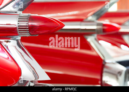 Vintage Cadillac rear light - 1959 Cadillac Coupe de Ville Stock Photo