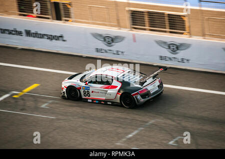 Hong Kong superstar Aaron Kwok driving in the 2013 Audi R8 LMS Cup at the Shanghai Circuit. Stock Photo