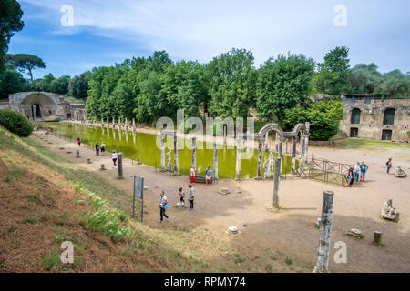 Hadrian's Villa (Villa Adriana; Villa Hadriana) - The Canopus and ...