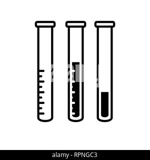 Chemestry flacks vector icons set. Science or pharmacy symbol Stock Vector