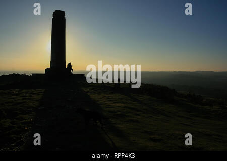 Yeomanry War Memorial, Bradgate Park, Leicester, Leicestershire, UK Stock Photo