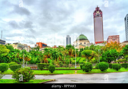 National Taiwan Museum at the 228 Peace Memorial Park in Taipei Stock Photo