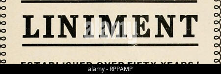 . The Alumni journal. Columbia University. College of Pharmacy; Pharmacology. &gt;iririnnrsirinnnrsi^irinnnrsinnnrinrir69 DR. TOBIAS' VENETIAN. ESTABLISHED OVER FIFTY YEARS ! RELIABLE IN EVERY RESPECT AND CELEBRATED THROUGHOUT THE WORLD. ABSOLUTELY THE BEST FOR RHEUMATISM, NEURALGIA, LUMBAGO, SCIATICA, PAINS IN THE LIMBS, BACK OR CHEST, SORE THROAT, SPRAINS, BRUISES, ETC. Guaranteed under the &quot;Pure Food and Drugs Act,&quot; June 30, 1906, serial No. 4340. ALL DRUGGISTS DEPOT: 40 MURRAY ST., NEW YORK. Glenn's Sulphur Soap Glenn's Sulphur Soap is the ORIGINAL and BEST COMBINATION of its kin Stock Photo