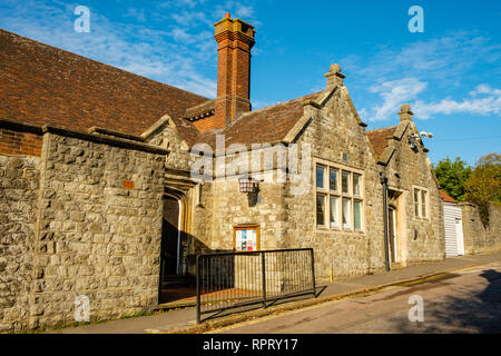 St Georges Hall, High Street, Wrotham, Kent Stock Photo