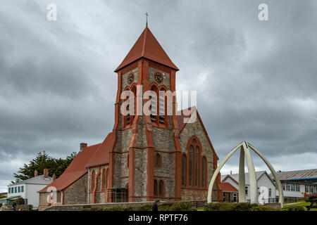 The Cathedral, Stanley, Falkland Islands Stock Photo