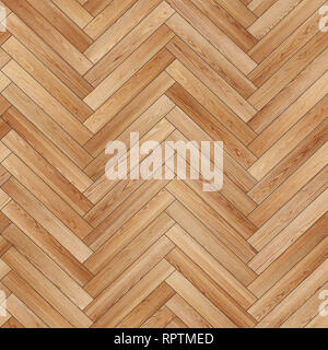 Small pattern of seamless wood parquet texture for render interior or your background Stock Photo