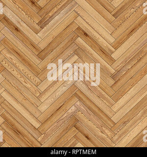 Small pattern of seamless wood parquet texture for render interior or your background Stock Photo
