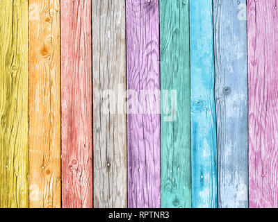 colored wood background Stock Photo