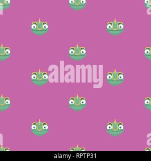 Chameleon pattern. Stock Vector