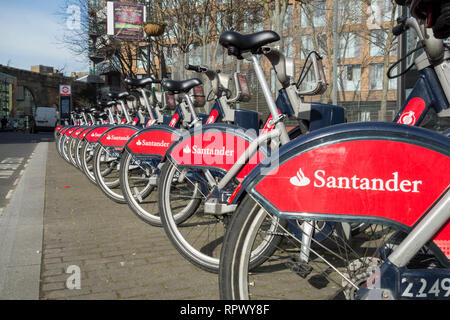 nearest santander bike station