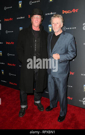 Premiere Of 'Dead Ant'  Featuring: Jake Busey, Gary Busey Where: Hollywood, California, United States When: 22 Jan 2019 Credit: FayesVision/WENN.com Stock Photo