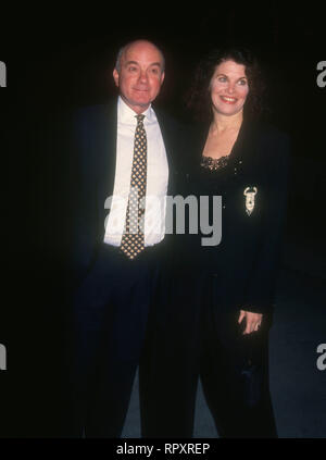 UNIVERSAL CITY, CA - JANUARY 27: Executive Sherry Lansing and guest attend APLA Commitment to Life VII Benefit on January 27, 1994 at Universal Studios in Universal City, California. Photo by Barry King/Alamy Stock Photo Stock Photo