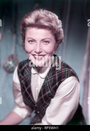 Die deutsche Schauspielerin Winnie Markus, 1959/1960. German actress Winnie Markus, 1959/1960 Stock Photo