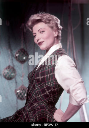 Die deutsche Schauspielerin Winnie Markus, 1959/1960. German actress Winnie Markus, 1959/1960 Stock Photo