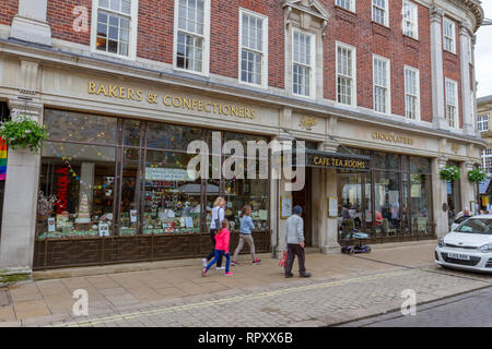 Bettys Cafe tea rooms in the City of York, UK. Stock Photo