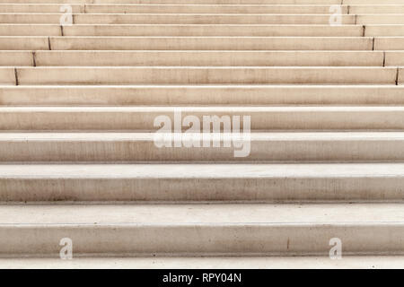 Stone stairs form geometric pattern Stock Photo