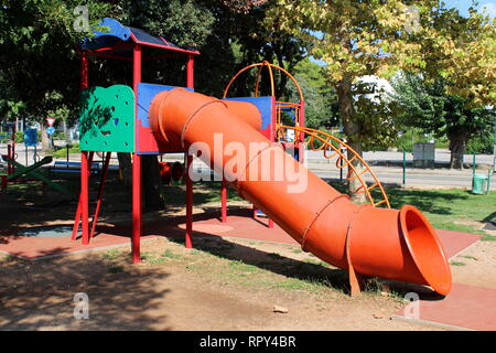 outdoor playground tunnels