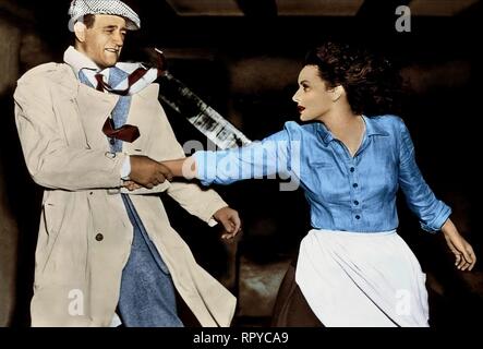 WAYNE,O'HARA, THE QUIET MAN, 1952 Stock Photo