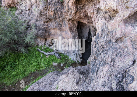 Dripping Springs water stop in Organ Pipe Cactus National Monument, South Central Arizona Stock Photo