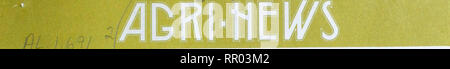 . Agri-news. Agriculture. NATIONAL LIBRAE Y/B'CLIOTHEQUE NATION ALE CANADA August 4, 1980 FOR IMMEDIATE RELEASE THIS WEEK Sixty Years Of Extension (Jubilee Series) 1 Federal-Provincial Assistance For Meat Processing Operation 3 Solar Greenhouses 4 Wheat Outlook 6 Hog Outlook 7 Rapeseed Outlook 8 Barley Outlook 9 Freight Rates and Grain Transportation 10 The Use Of Forage To Prevent The Spread Of Saline Soils 12 Effect Of Restricted Feeding and Energy Content Of Ration Broiler Breeding Chickens .14 Volcanic Ash Not Harmful To Livestock 16 University Of Alberta Bedding Plant Trials 17 Freezer Ja Stock Photo