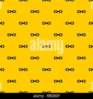 Hoverboard gyro pod top view pattern vector Stock Vector