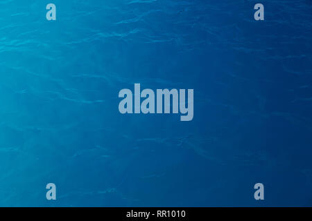 Deep blue sea water background Stock Photo