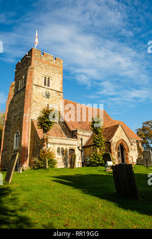 St Peters Church, Fen Pond Road, Ightham, Kent Stock Photo