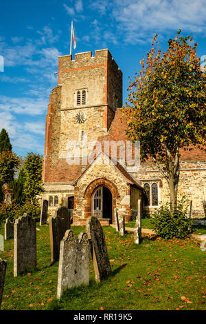 St Peters Church, Fen Pond Road, Ightham, Kent Stock Photo