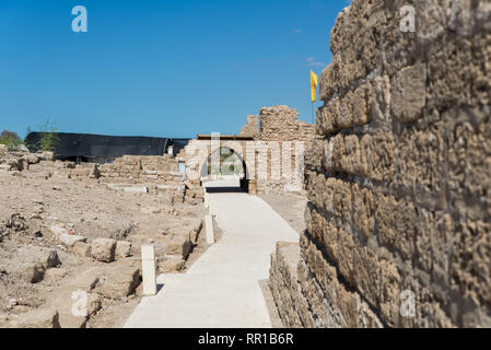 Caesarea National Park in Central Israel Stock Photo