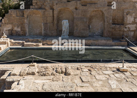 Caesarea National Park in Central Israel Stock Photo