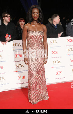 National Television Awards (NTAs) 2019 - Arrivals  Featuring: Guest Where: London, United Kingdom When: 22 Jan 2019 Credit: Lia Toby/WENN.com Stock Photo