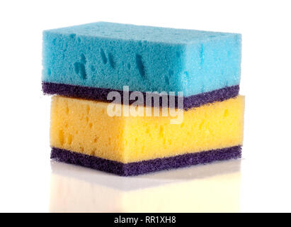 https://l450v.alamy.com/450v/rr1xh8/sponges-for-dishwashing-isolated-on-a-white-background-rr1xh8.jpg