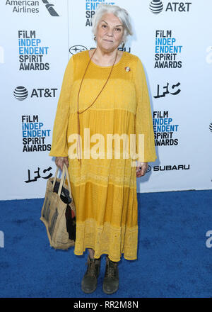 SANTA MONICA, LOS ANGELES, CA, USA - FEBRUARY 23: Actress Tyne Daly arrives at the 2019 Film Independent Spirit Awards held at the Santa Monica Beach on February 23, 2019 in Santa Monica, Los Angeles, California, United States. (Photo by Xavier Collin/Image Press Agency) Stock Photo