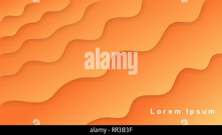 Liquid Abstract  Shape Gradients. Fluid Colorful 3D Background. Trendy Design Composition For Flyer, Banner, Magazine, Brochure, Website, Cover, Poste Stock Vector